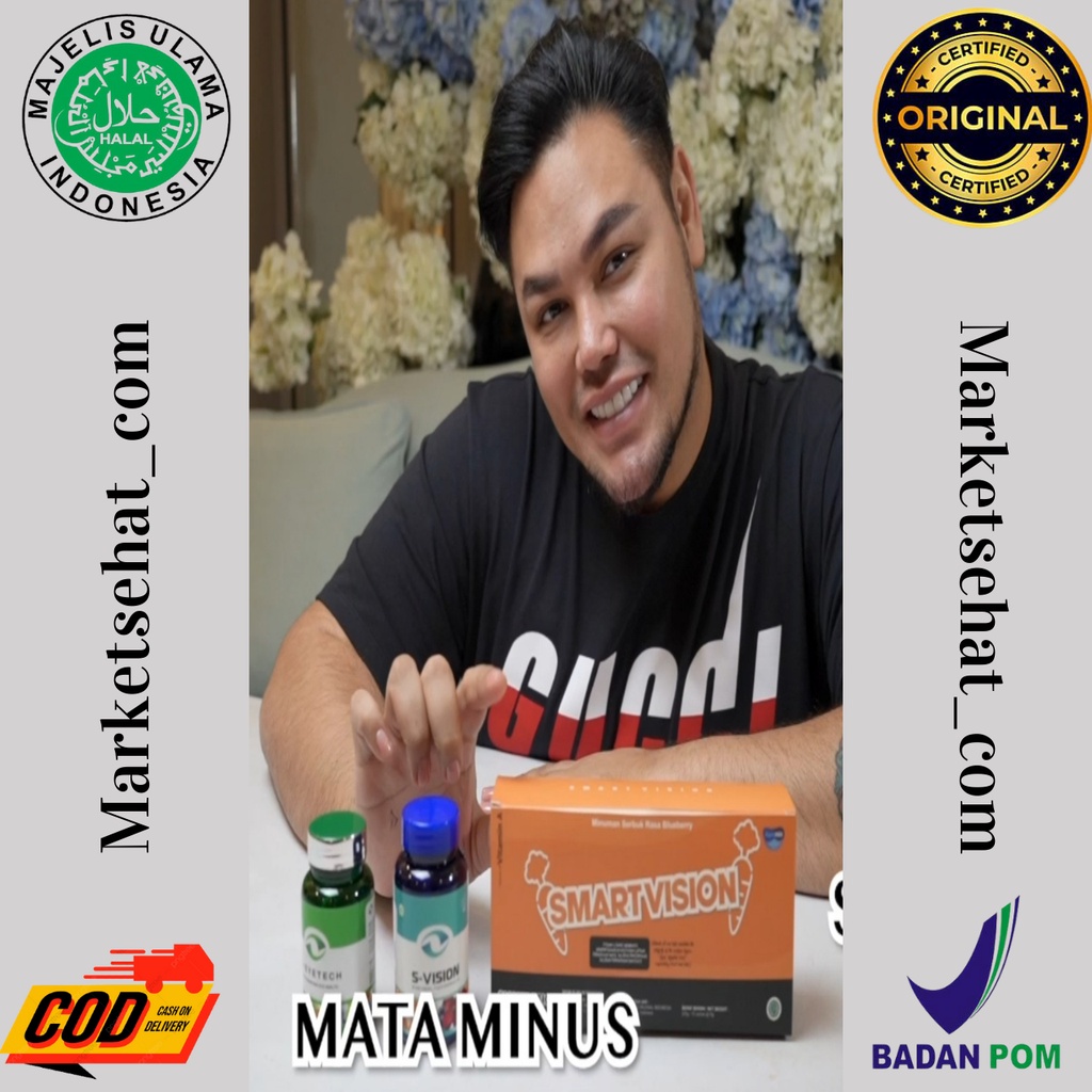 SMART VISION - S Eyetech & S Vision Suplemen Mata Minus Silinder dan Plus