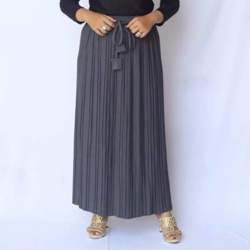 ROK PLISKET TALI LONCENG / FASHION PEREMPUAN / ROK PLISKET TALI PINGGANG / ROK PLISKET PREMIUM/ROKWANITA/PLISKET ROK PEREMPUAN/ROK PLISKET TALI LONCENG