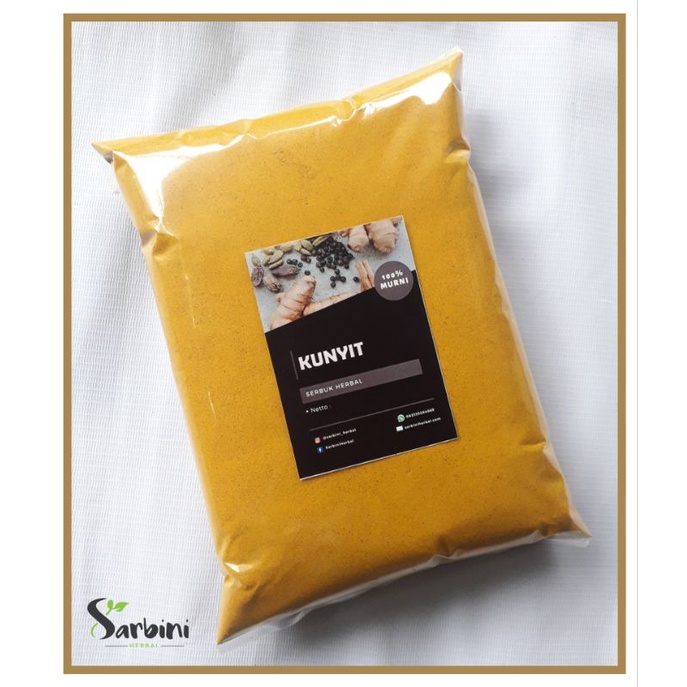 Kunyit bubuk 1 kg / Serbuk Kunyit Murni