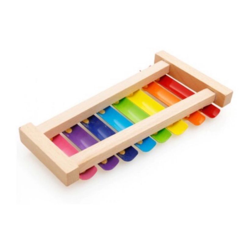 Wooden Colorful Xylophone Musical Toys - Mainan Musik Anak