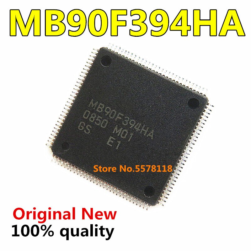 (Ready Stock) 1pcs/lot MB90F394HA MB90F394H MB90F394 QFP-120 Chipset