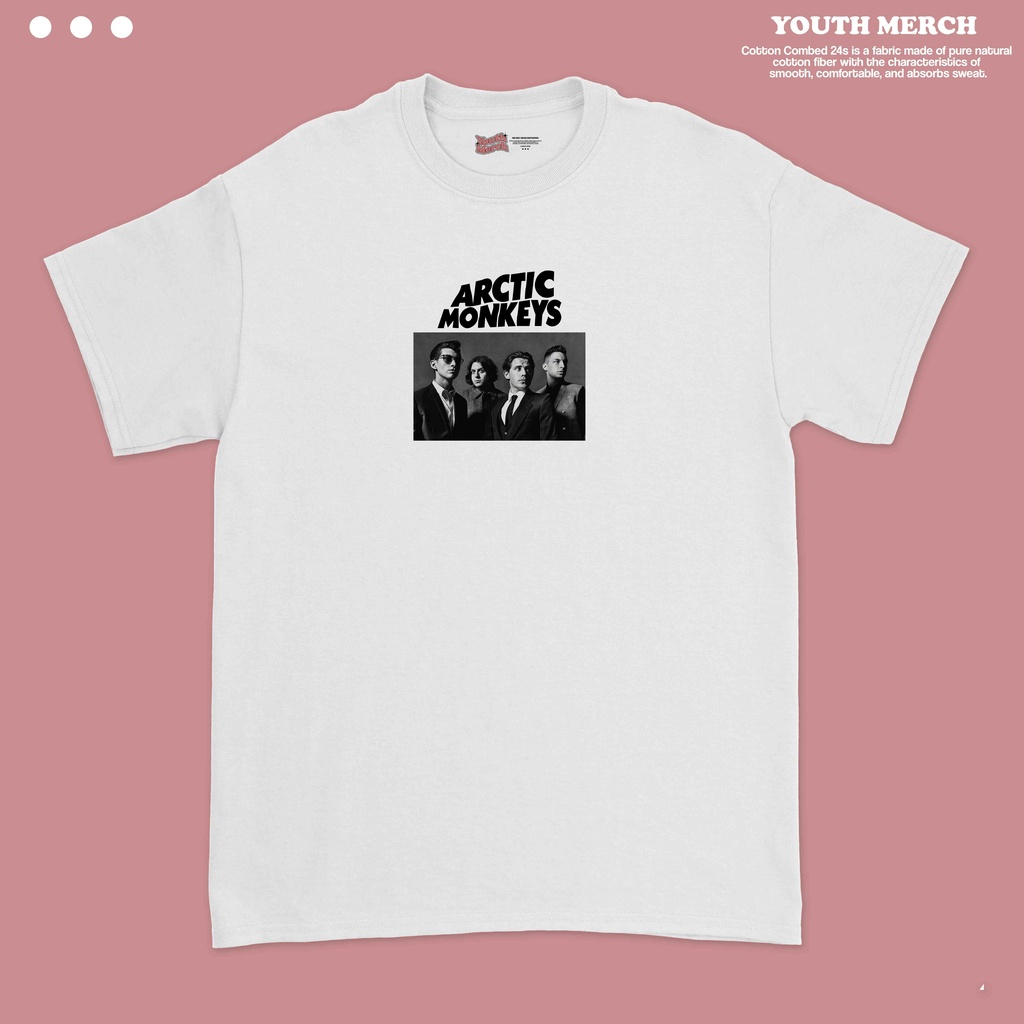 Kaos Musik Arctic Monkeys - Musik Merch | Unisex | Baju Band Arctic Monkeys | Arctic Monkeys Tees