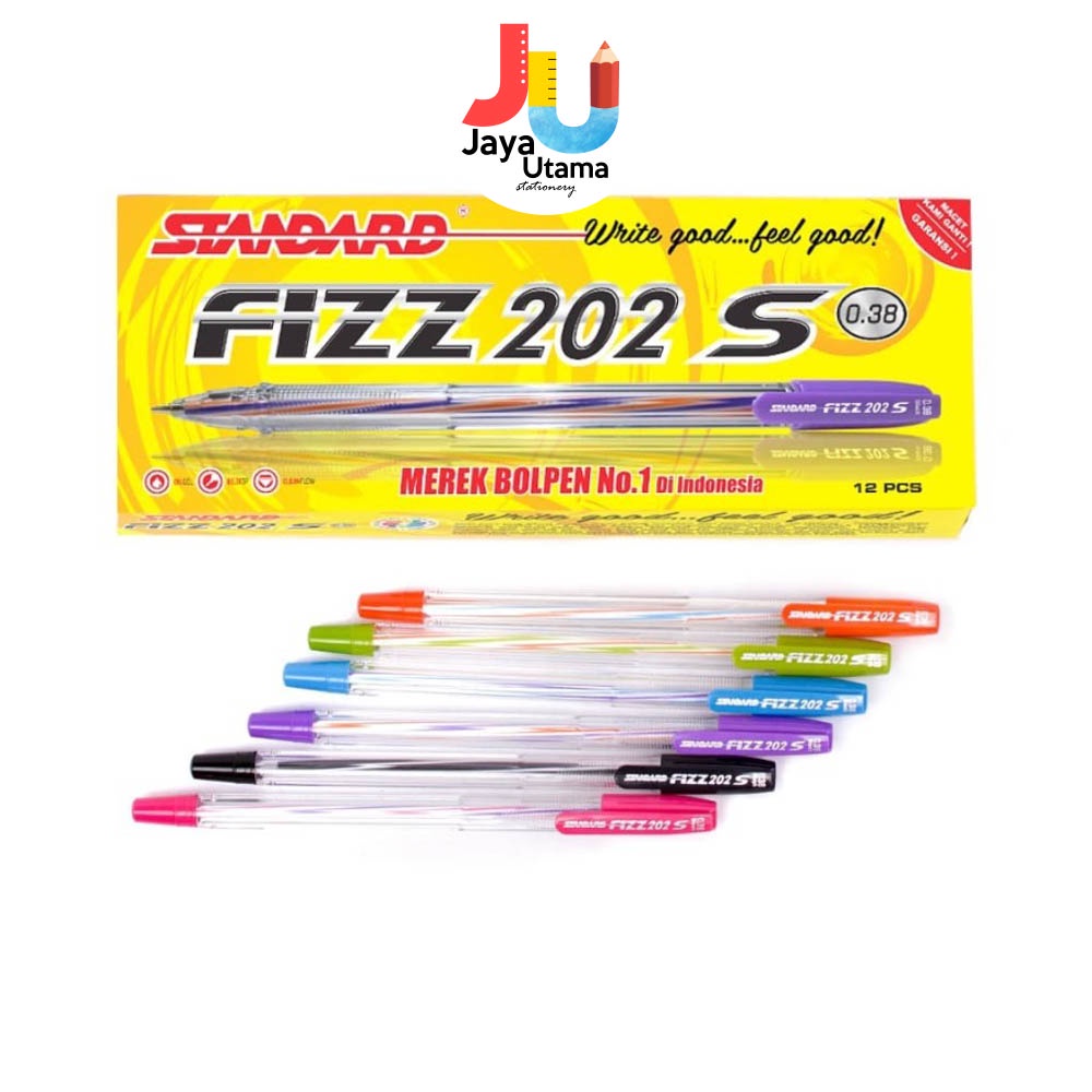 

Standard Bolpen Ball Pen Pulpen Pena Fizz 202 S