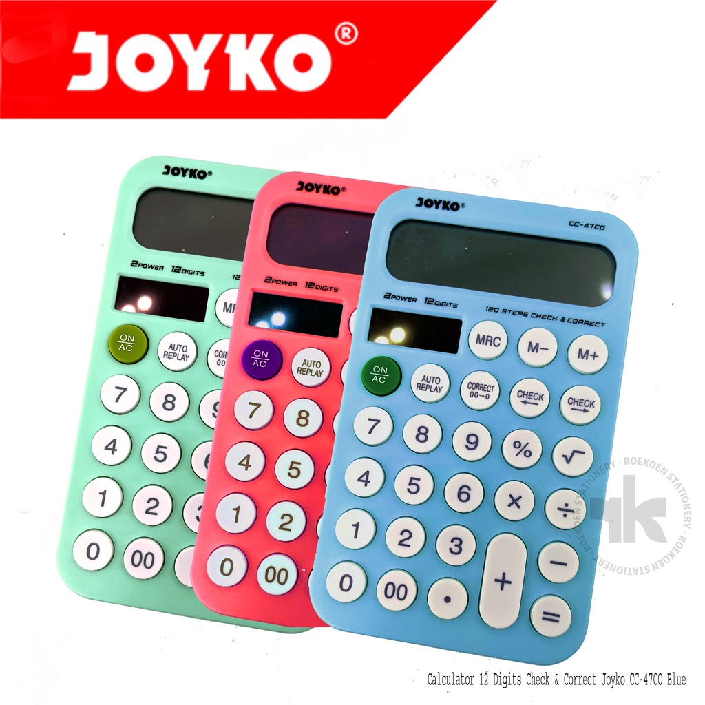 

Joyko Calculator 12 Digit CC-47CO