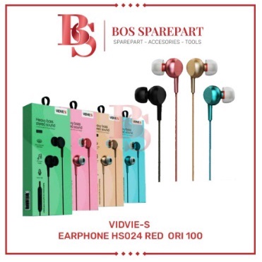 VIDVIE-S EARPHONE HS024 ORI 100