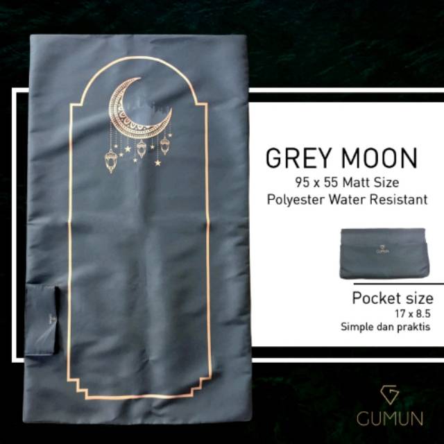 Sajadah GUMUN Grey Moon