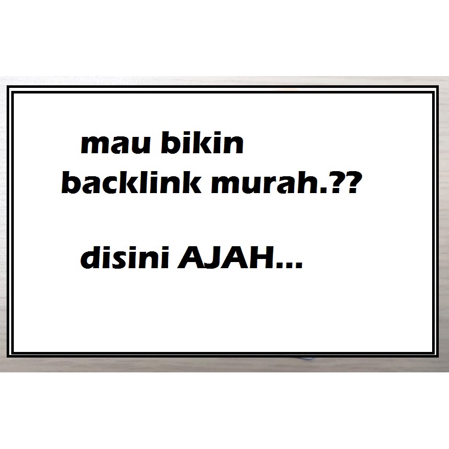 

jasa backlink murah