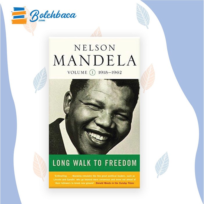 Long Walk To Freedom Vol 1 & Vol 2 by Nelson Mandela - Abacus. BUKU IMPOR