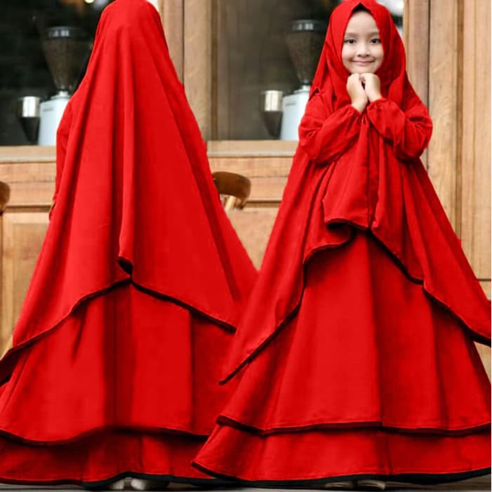 GAMIS PESTA RANIA BRUKAT PAYET PREMIUM