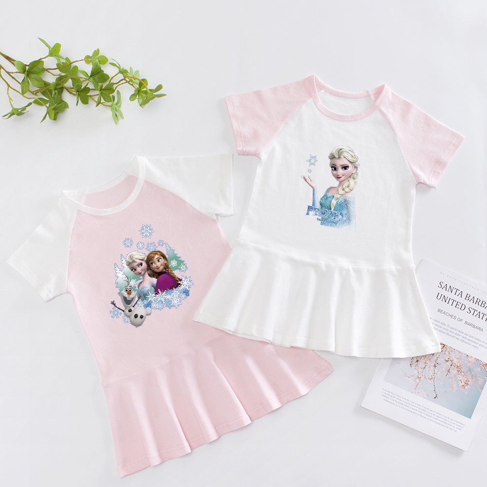 Pakaian Desain Frozen Elsa Untuk Anak Anak Shopee Indonesia