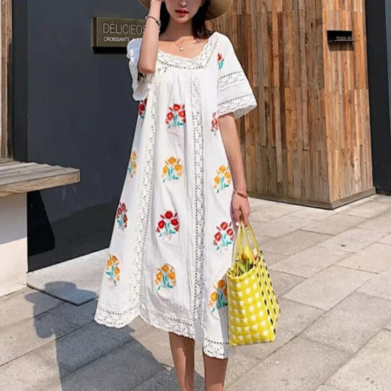 bohemian boho ethnic etnik dress