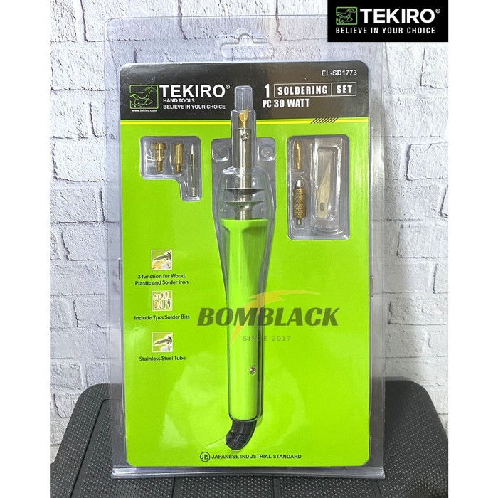 TEKIRO Solder Multifungsi 30 Watt 3 in 1 Soldering Iron Listrik Timah