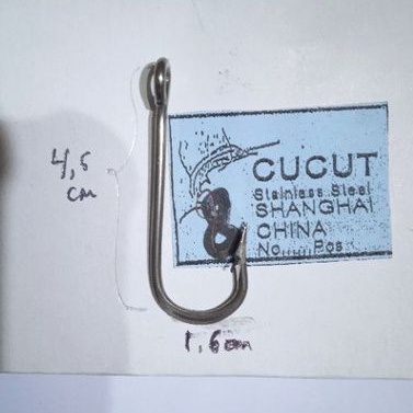 pancing stainless cucut no 8 - pancing monel