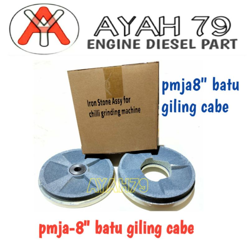 pmja 8" batu giling cabe assy+ tapak