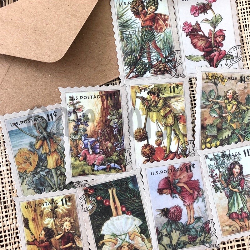 

Aesthetic Sticker Stamp Perangko Deco Journal Scrapbook