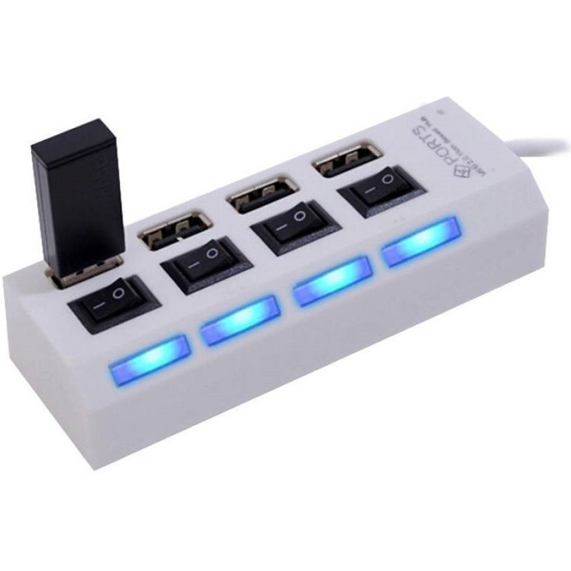 USB Hub 2.0 4 Port 30cm merk Hi-Speed