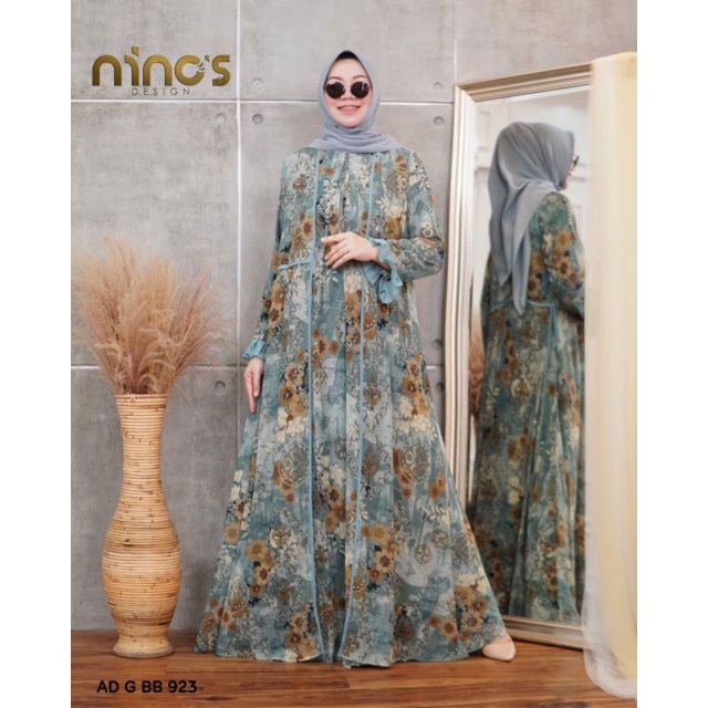 Ready Gamis outer AD-G-BB-0923 ori by ninos design