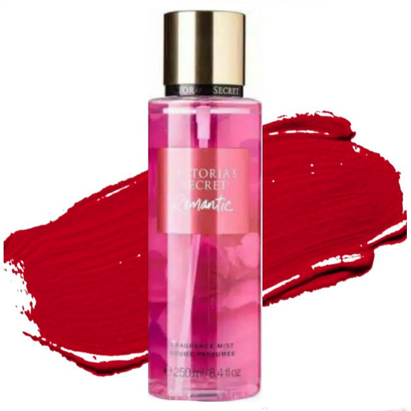 VICTORIA'S SECRET VS ROMANTIC FLORAL PINK PETALS SHEER MUSK FALLING FOR YOU SERIES FULLSIZE TRAVELSIZE ROLLERBALL BODY LOTION MIST EAU DE PARFUM EDP