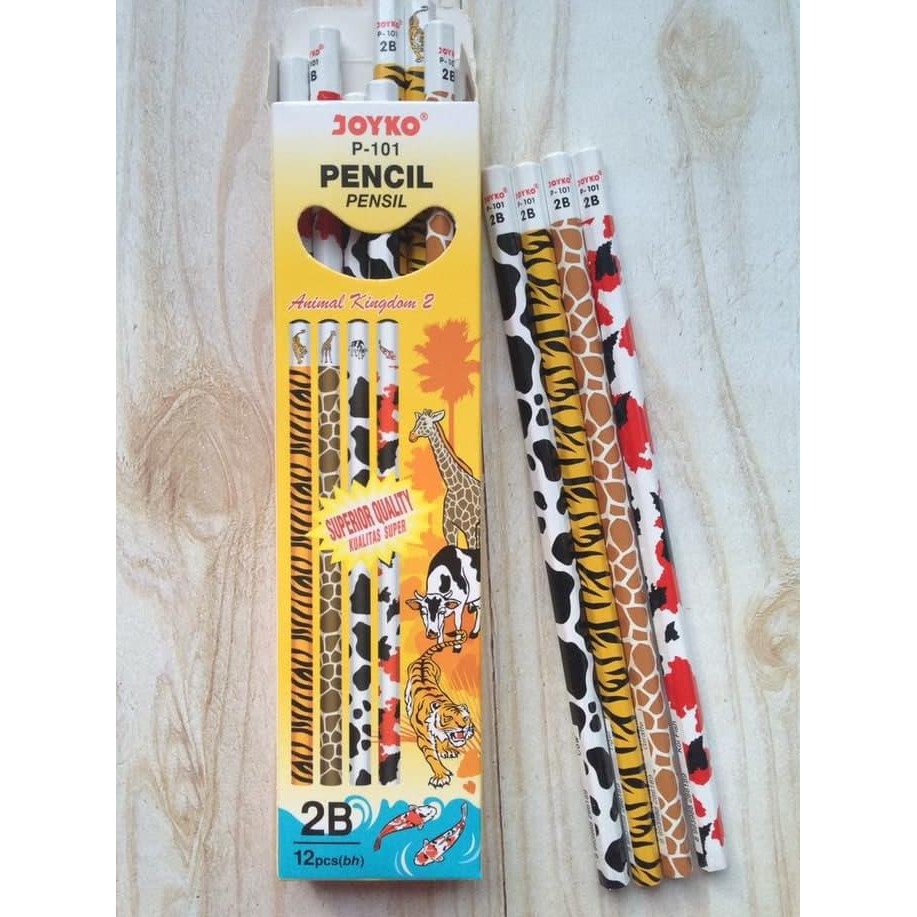 

HOT SALE Pensil 2B Joyko P-101 2B Animal ( per lusin ) Terjamin