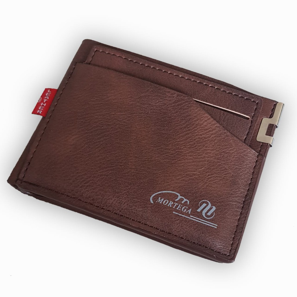 Dompet Pria Kulit Fashion Casual Import M-8602-Coklat Tua