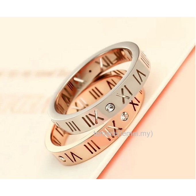 Cincin Titanium Wanita CT102 LL