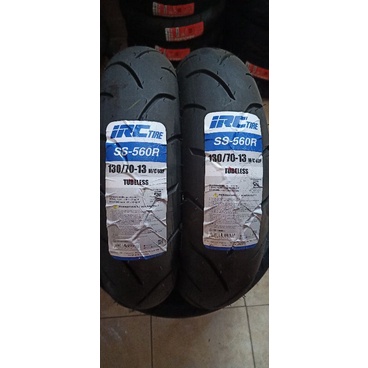Ban Luar Tubeless IRC uk 130/70-13 SS 560 R untuk Ban belakang NMAX R13