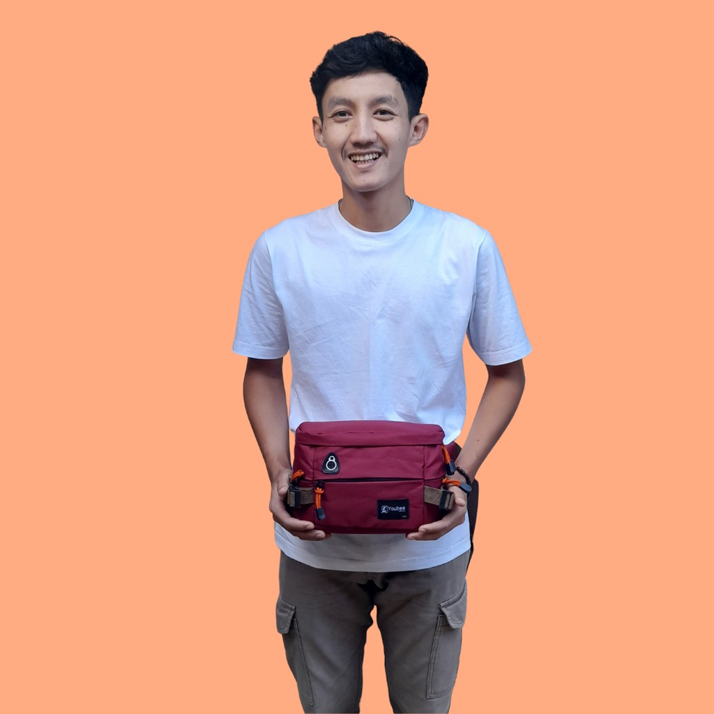 Tas pinggang Pria / waitsbag CAMERA Terlaris Tas Selempang Termurah