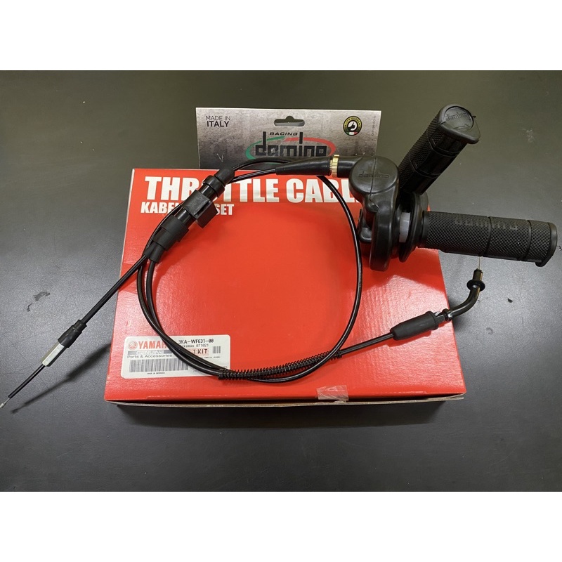 GAS SPONTAN DOMINO 2 DUA CABANG RX KING KABEL ORIGINAL-POLOS ORIGINAL