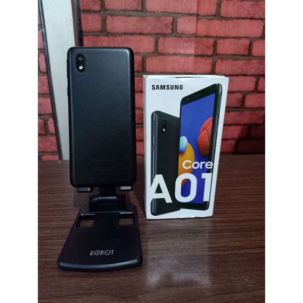 SAMSUNG A01 CORE 2/32GB SECOND/BEKAS FULLSET LIKENEW