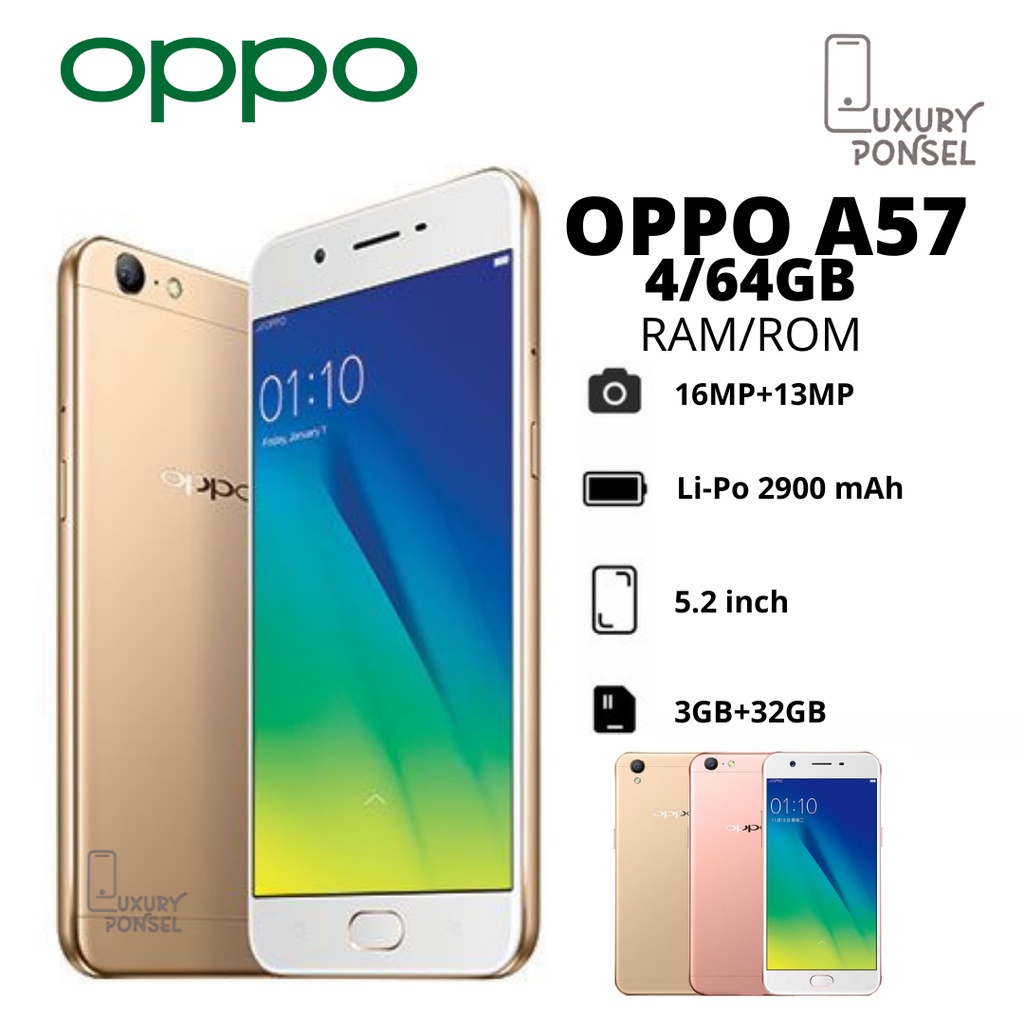 OPPO A57 RAM 3/32GB