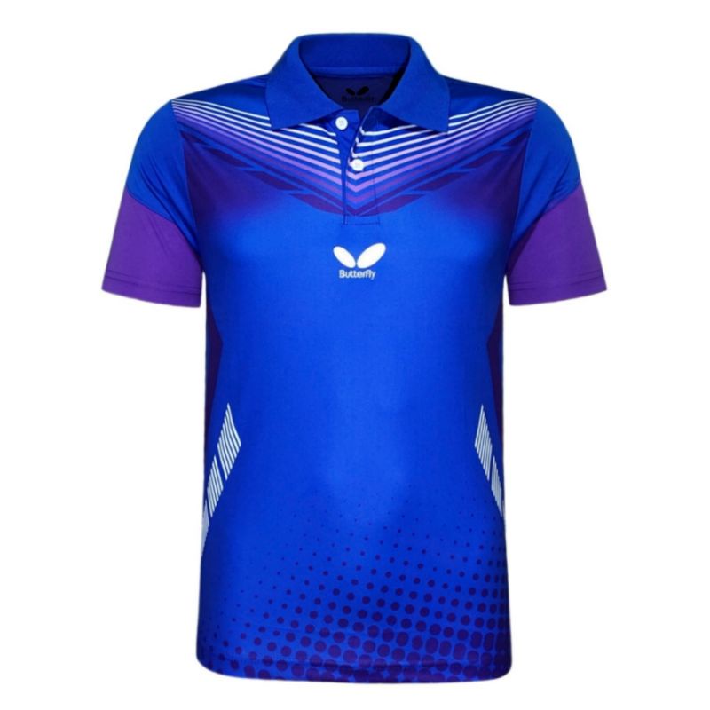 Jersey baju kaos olahraga tenis meja pingpong Butterfly impor 114