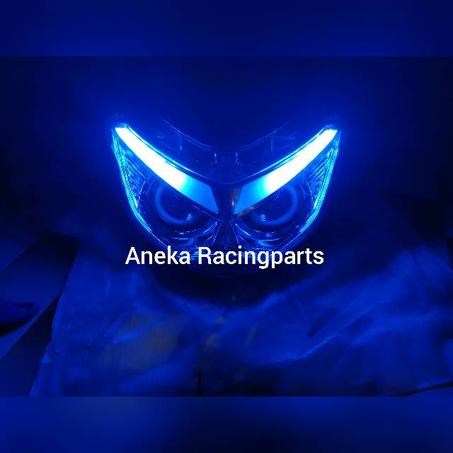 Lampu depan nmax satu set proji hid angel eyes pnp / reflektor depan nmax / headlamp nmax proji