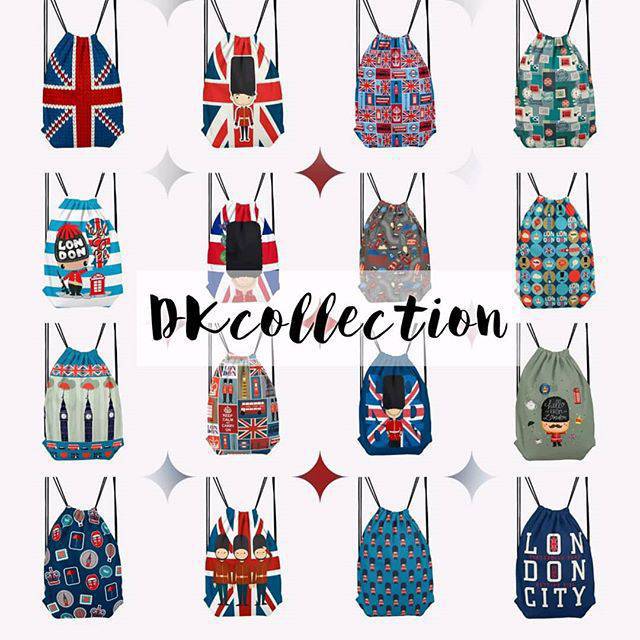 Tas london tas england souvenir TAS SERUT london TAS SERUT ENGLAND STRING BAG LONDON RANSEL ENGLAND