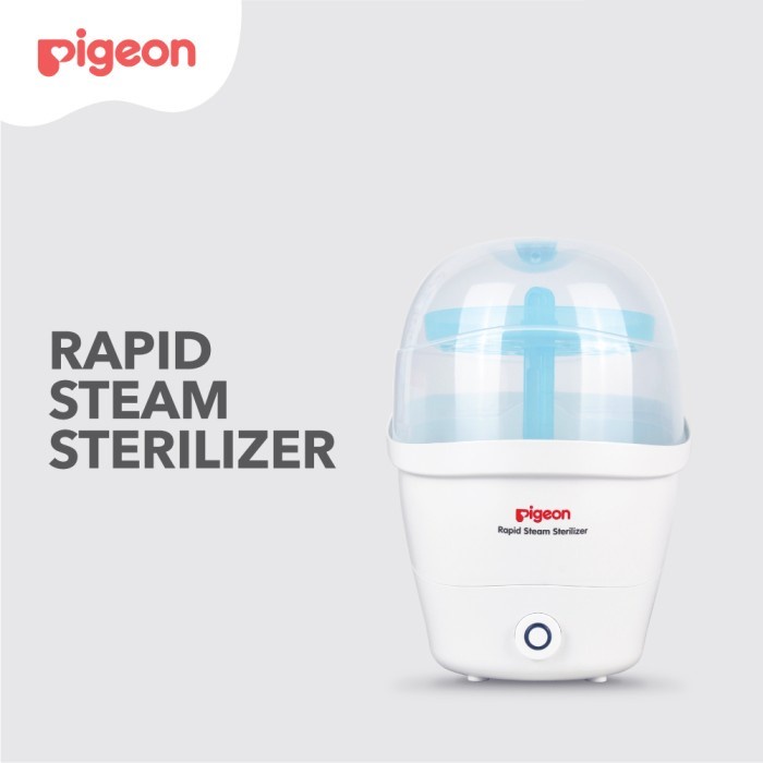 PIGEON Rapid Steam Sterilizer | Alat Steril Botol Susu Bayi