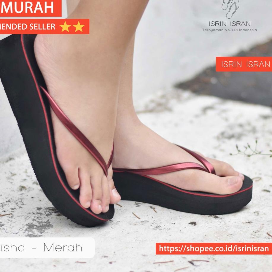 ⚡GROSIR⚡ ( GEISHA ) Sandal Wanita ISRIN ISRAN Original termurah se indonesia
