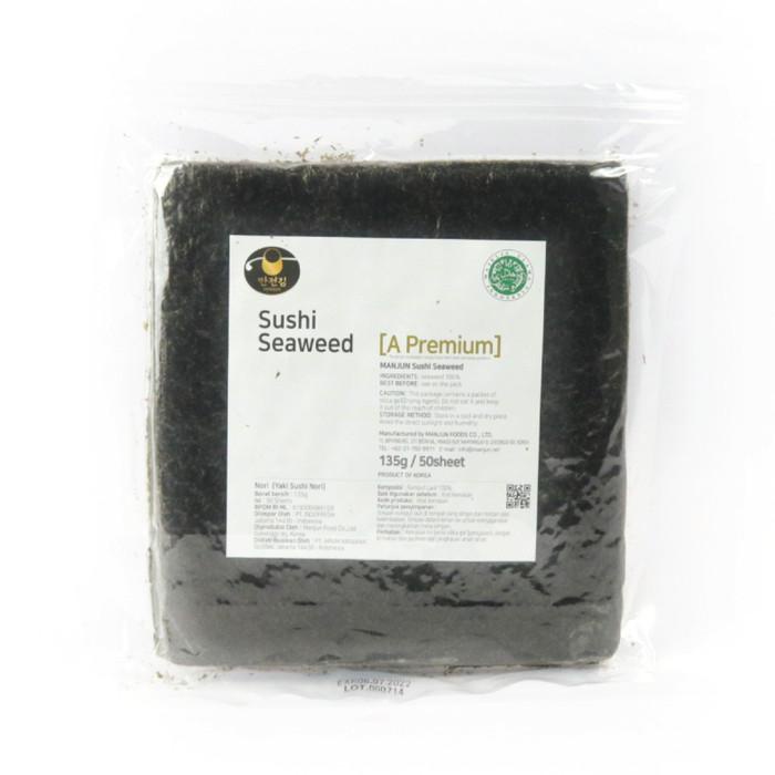 

Nori Sushi Manjun 50 Lembar | Rumput Laut Yakinori Kimbab Sushi Halal 056