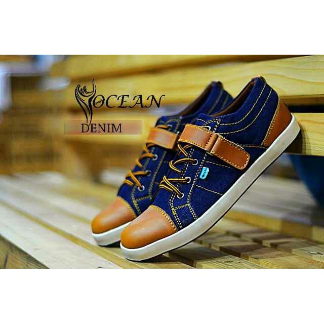 SEPATU CASUAL OCEAN DENIM BLUE