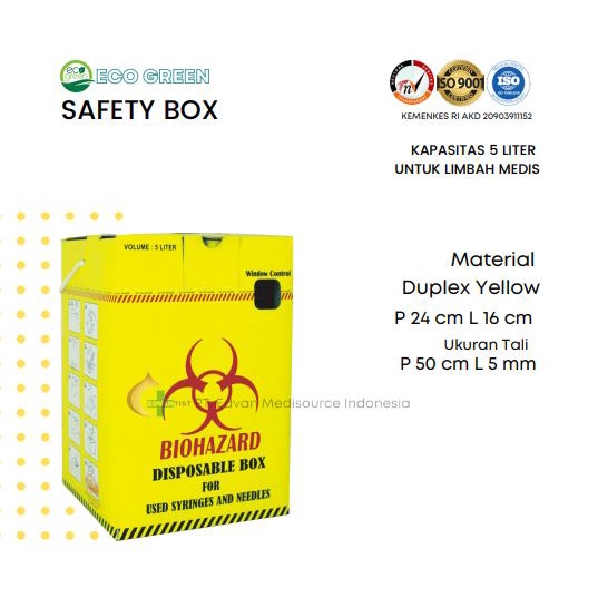 Safety Box Eco Green - KEMENKES RI AKD