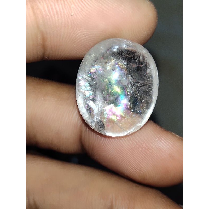 batu kecubung pelangi menawaratna