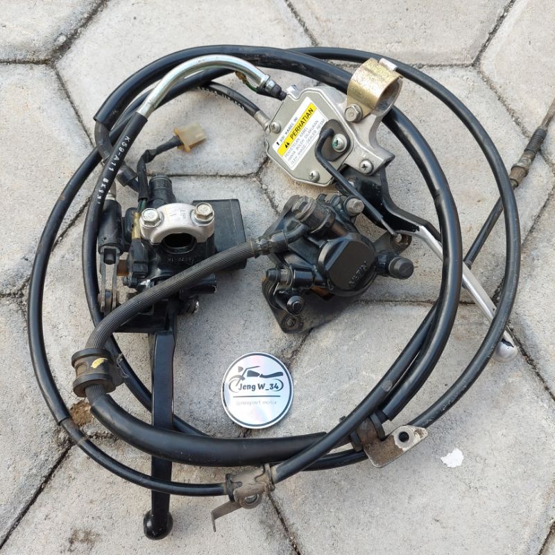 CAKRAM DEPAN FULLSET COMBI BRAKE VARIO 125 VARIO 150 ORIGINAL