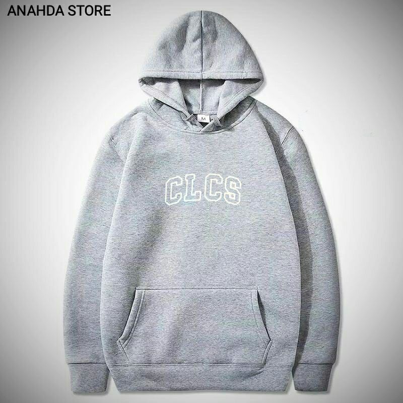 CELCIUS HOODIE ABU C10061S SABLON CLCS PUTIH SIMPEL READY