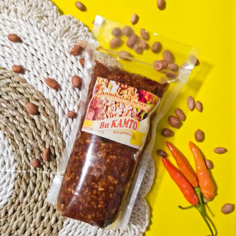 

Sambel Kacang Bu Kamto (Asli Wonogiri) Home Made
