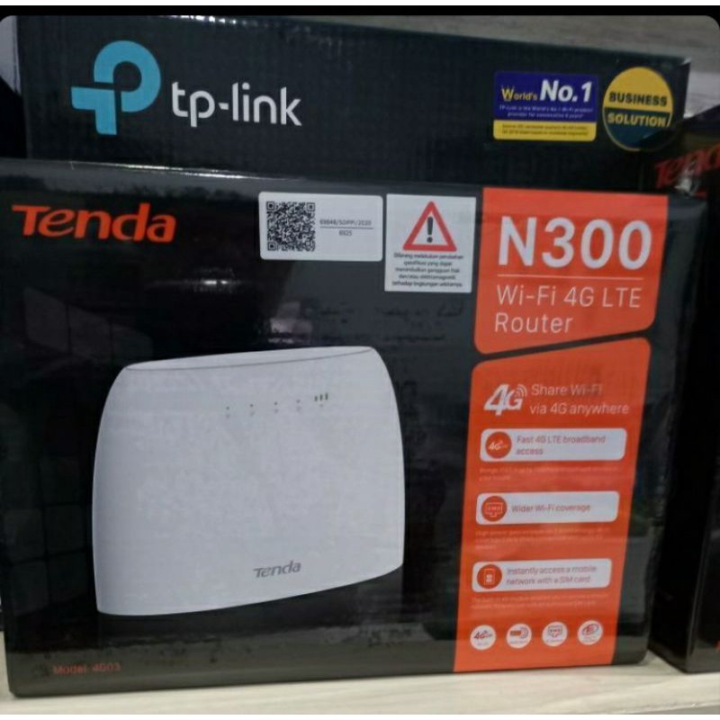 Modem Tenda Wifi 4G Router 4G603