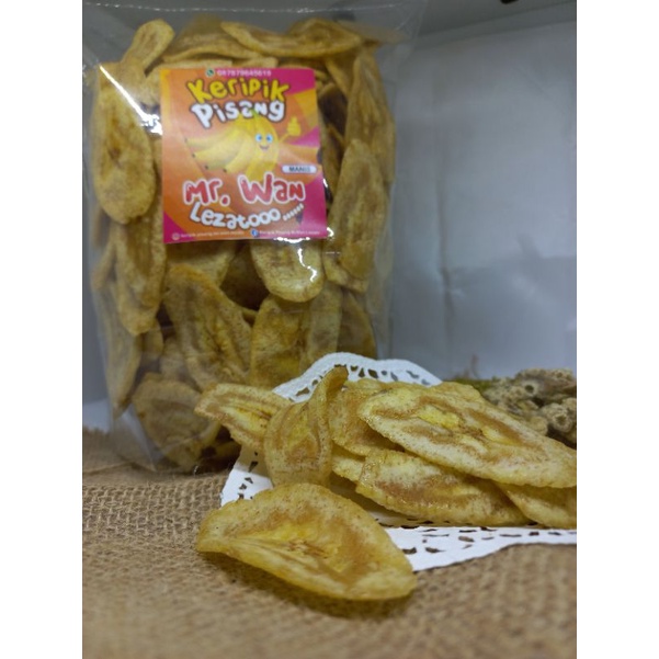 Jual Kripik Pisang Khas Lumajang Manis And Asin Shopee Indonesia