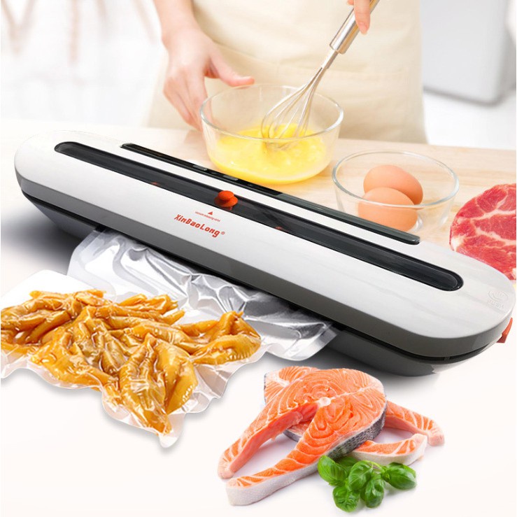 4 in 1 Portable Food Vacuum /Sealer Perekat /Mesin Vacum Makanan Basah Kering /Alat seal Makanan Free 10pcs Vacuum bags