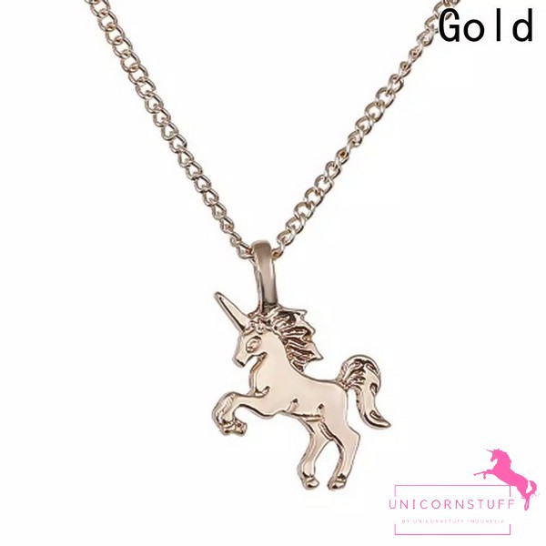 Kalung Unicorn Kalung dengan Motif Unicorn