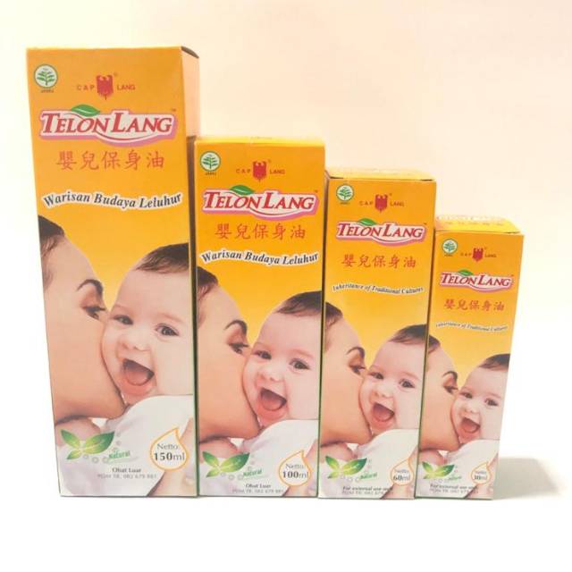 Telon Lang/ Cap Lang Minyak Telon 150/100/60/30