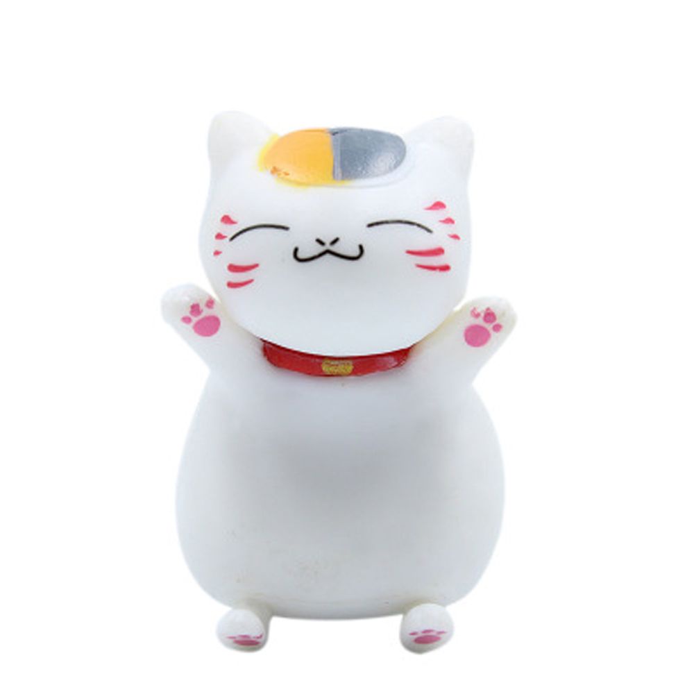 Needway  Japanese Anime Natsume Yuujinchou Cute Toys Nyanko Sensei Figure Action Figure Mini Figure Toys Model Toys Kids Gift PVC Cartoon Figures Cat Action Figure