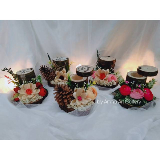 RING BOX RUSTIC/TEMPAT CINCIN UNTUK PERTUNANGAN/PERNIKAHAN