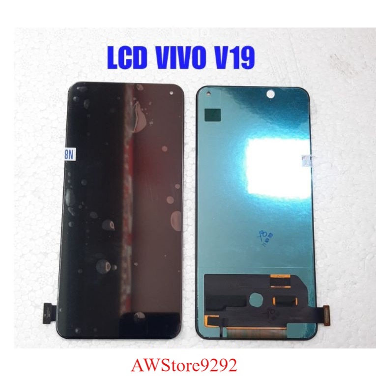 LCD TS Touchscreen Fullset VIVO V19 1919 - NOT FINGERPRINT - BLACK